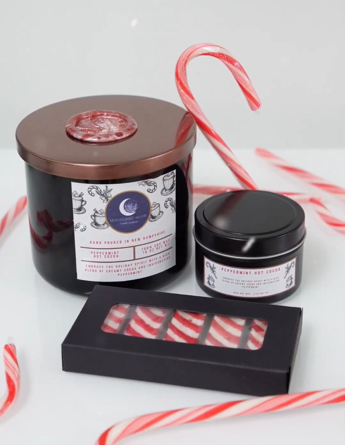 Peppermint Hot Cocoa Candle