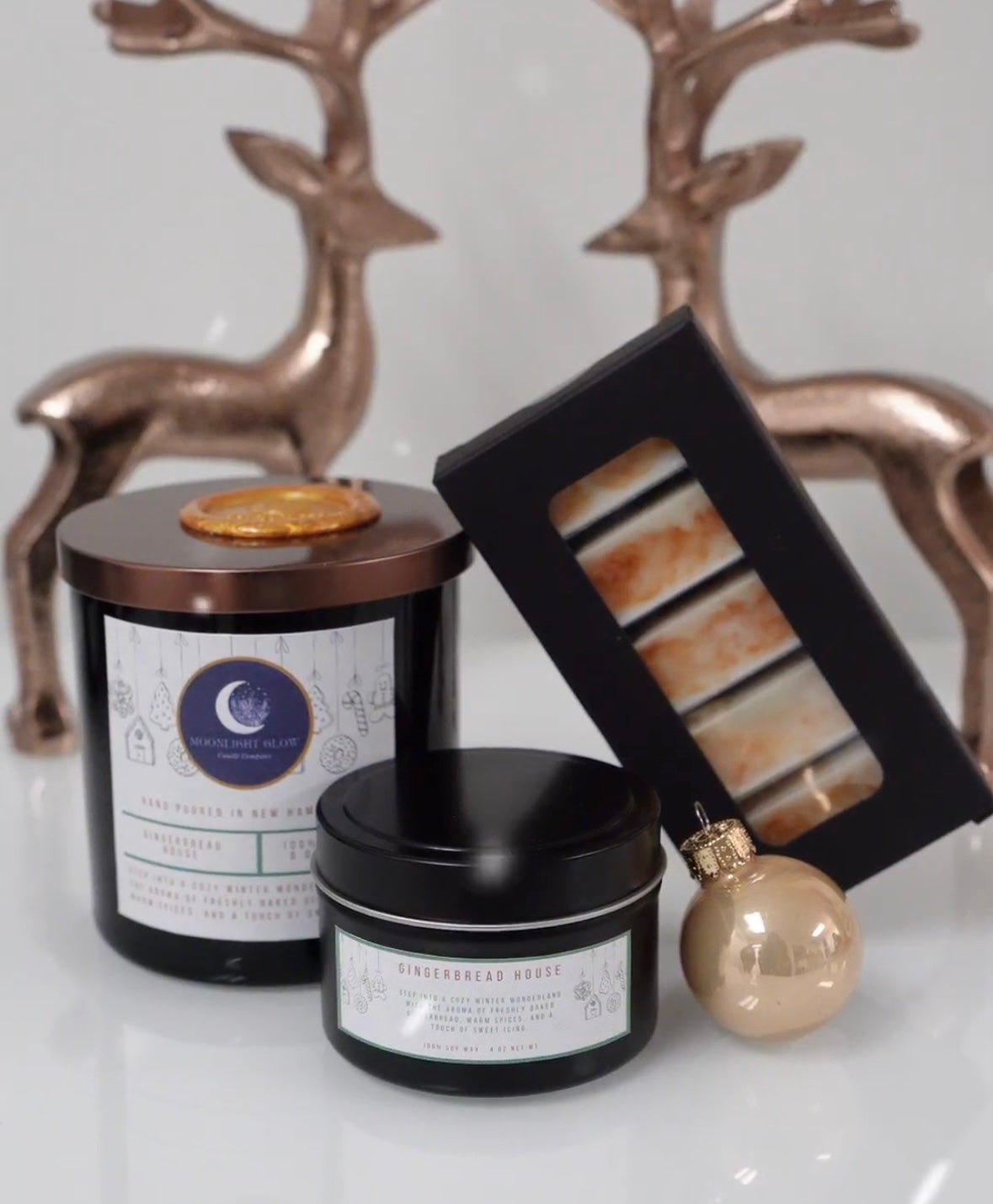 Gingerbread House Candle