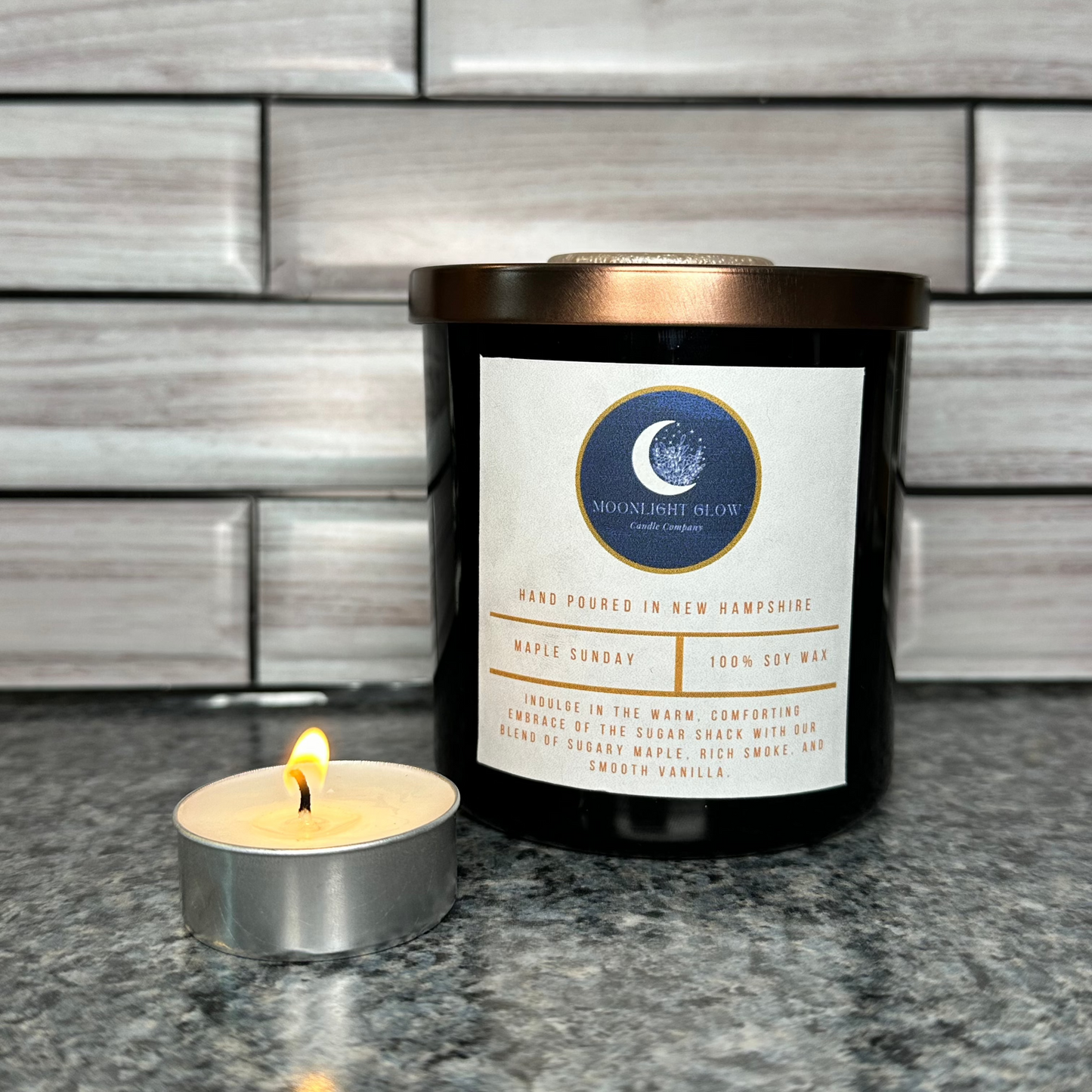 Maple Sunday Candle